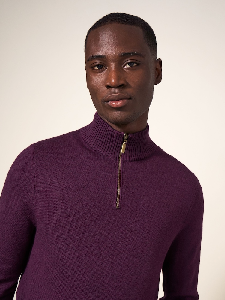 White Stuff Jumper Newport Merino Funnel - Image 4 of 6