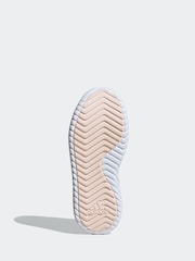adidas Pink Grand Court Platform Suede Shoes - Image 6 of 8