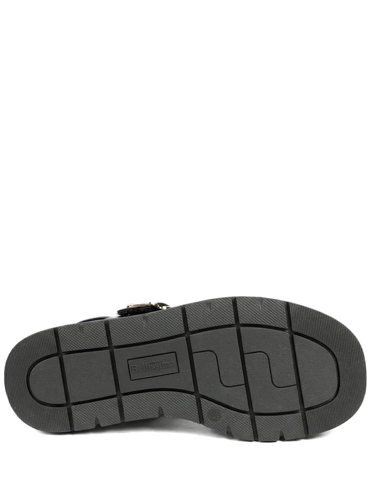 Pavers Black Bellissimo Adjustable Buckled Sandals - Image 5 of 5