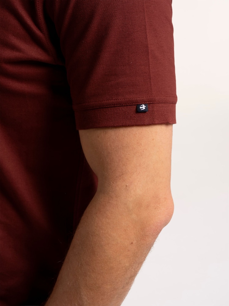 Polo Brakeburn Saintbury en piqué - Image 6 sur 6