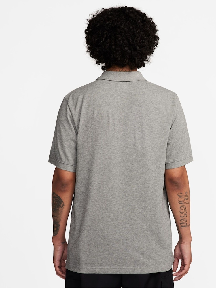 Nike Dark Grey Club Short Sleeve Polo Shirt - Image 2 of 18 Nike Dark Grey Club Short Sleeve Polo Shirt - Image 2 of 18