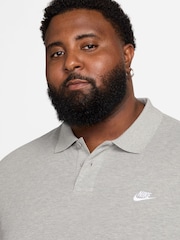 Nike Dark Grey Club Short Sleeve Polo Shirt - Image 5 of 9