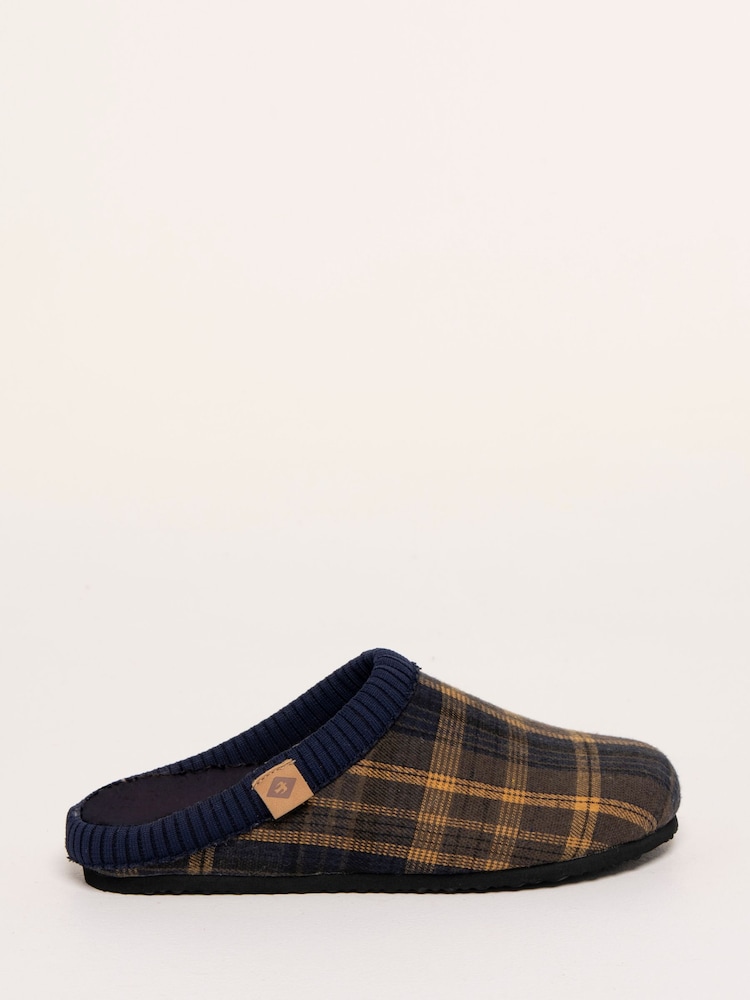 Brakeburn Blue Swanage Slippers - Image 1 of 5 Brakeburn Blue Swanage Slippers - Image 1 of 5