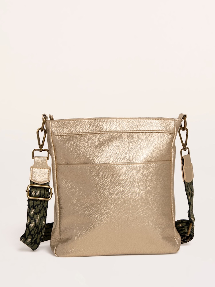 Brakeburn Gold Sierra Cross-Body Bag - Image 2 of 5 Brakeburn Gold Sierra Cross-Body Bag - Image 2 of 5