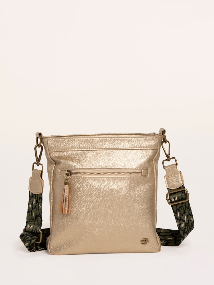 Brakeburn Gold Sierra Cross-Body Bag - Image 5 of 5 Brakeburn Gold Sierra Cross-Body Bag - Image 5 of 5