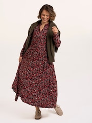 Brakeburn Brown Ula Dress - Image 1 of 6