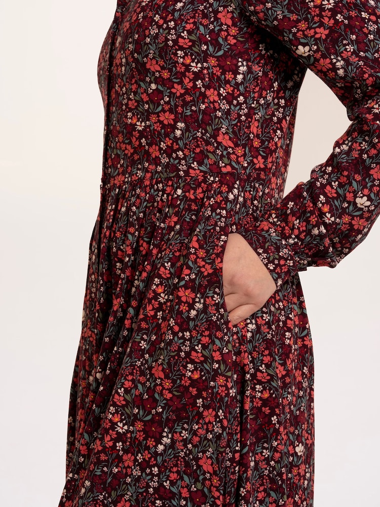 Brakeburn Brown Ula Dress - Image 6 of 6 Brakeburn Brown Ula Dress - Image 6 of 6