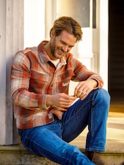 Brakeburn Brown Gunnersbury Check Shirt - Image 1 of 6