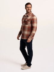 Brakeburn Brown Gunnersbury Check Shirt - Image 3 of 6