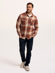 Brakeburn Brown Gunnersbury Check Shirt - Image 5 of 6
