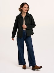 Brakeburn Blue Hazel Collared Jacket - Image 5 of 6