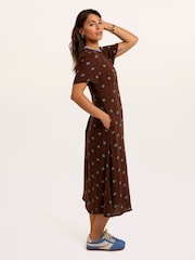 Brakeburn Brown Cedar Dress - Image 3 of 6