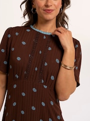 Brakeburn Brown Cedar Dress - Image 4 of 6