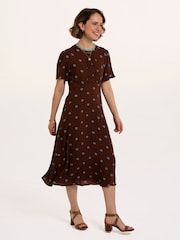 Brakeburn Brown Cedar Dress - Image 5 of 6
