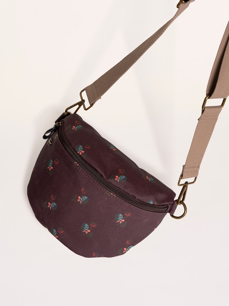 Brakeburn Natural Harriet Hazelwood Printed Sling Bag - Image 2 of 3 Brakeburn Natural Harriet Hazelwood Printed Sling Bag - Image 2 of 3