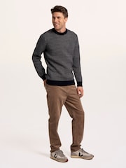Brakeburn Blue Scandi Knitted Jumper - Image 3 of 6