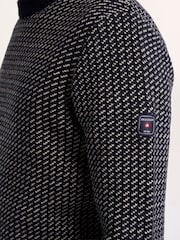 Brakeburn Blue Scandi Knitted Jumper - Image 6 of 6