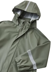 Reima Green Waterproof Raincoat Lampi - Image 4 of 4