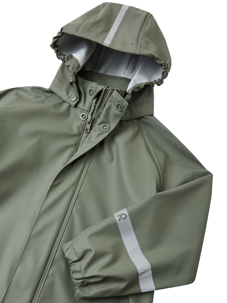 Reima Green Waterproof Raincoat Lampi - Image 4 of 4 Reima Green Waterproof Raincoat Lampi - Image 4 of 4