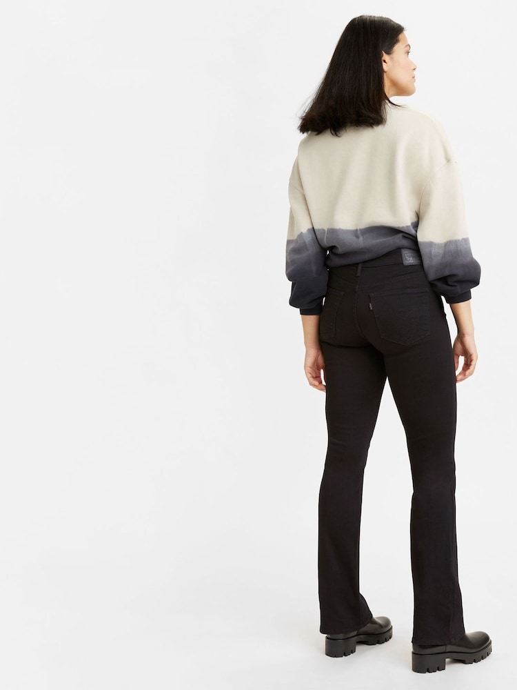 Negro suave - Vaqueros acampanados con diseño moldeador 315™ de Levi's® - Imagen 2 de 7