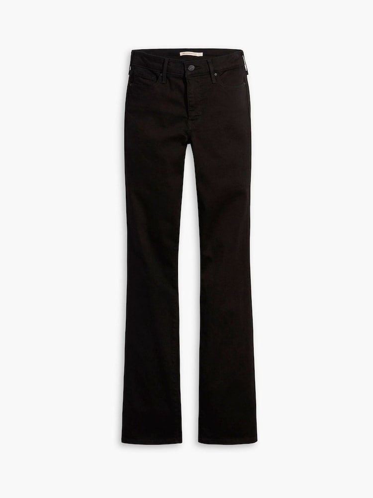 Negro suave - Vaqueros acampanados con diseño moldeador 315™ de Levi's® - Imagen 7 de 7