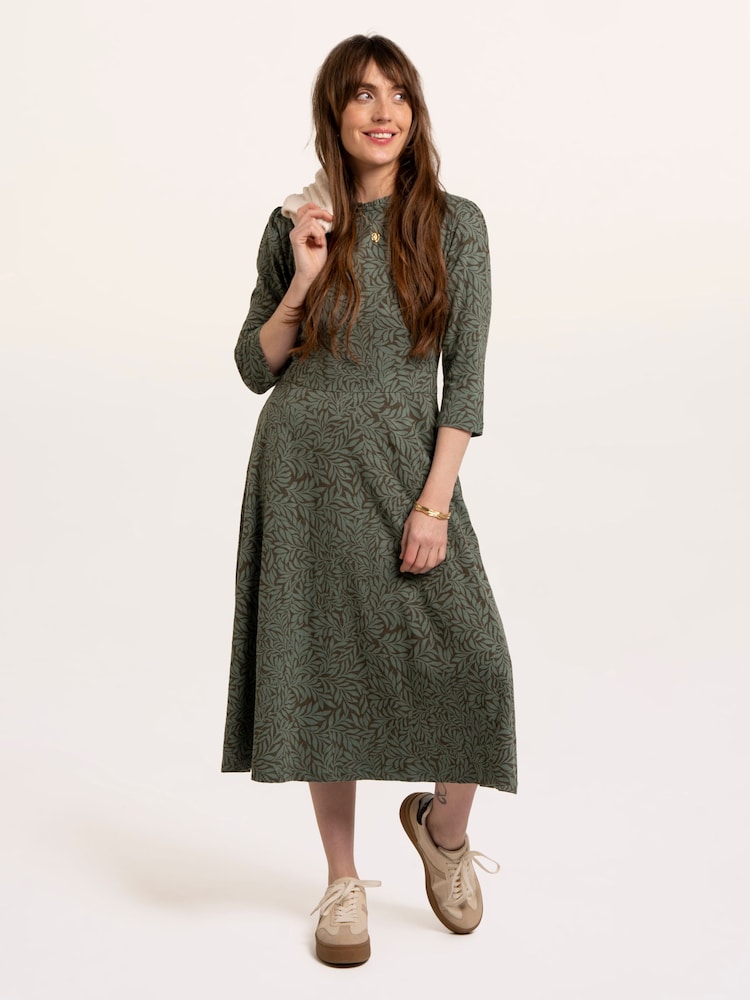 Brakeburn Green Leyland Dress - Image 1 of 6 Brakeburn Green Leyland Dress - Image 1 of 6