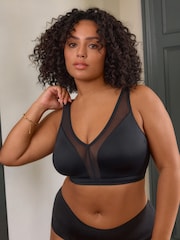Черный - Total Support Non Wire Ultimate Comfort Bra B-H - Image 1 of 6