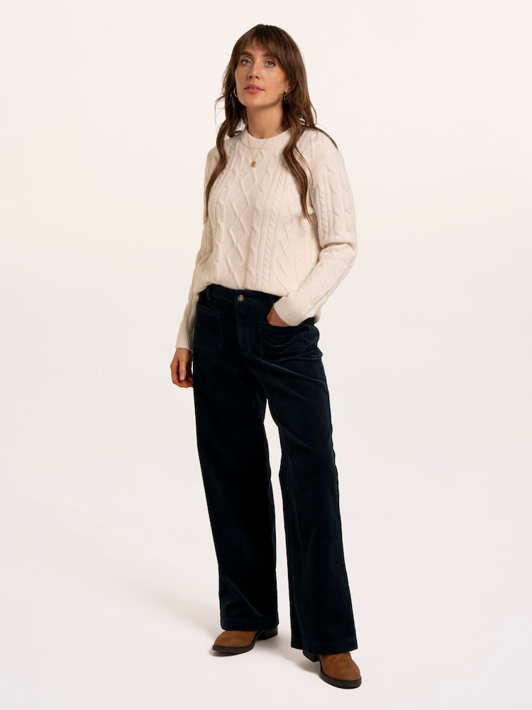 Brakeburn Blue Laszlo Trousers - Image 1 of 6 Brakeburn Blue Laszlo Trousers - Image 1 of 6