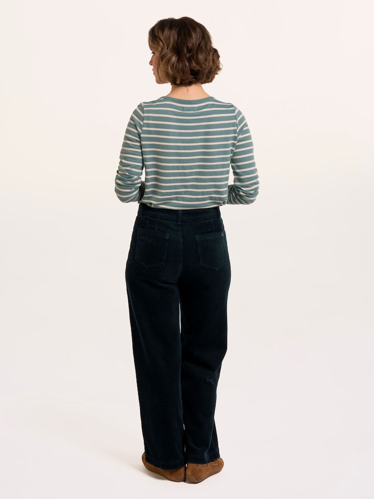 Brakeburn Blue Laszlo Trousers - Image 2 of 6 Brakeburn Blue Laszlo Trousers - Image 2 of 6