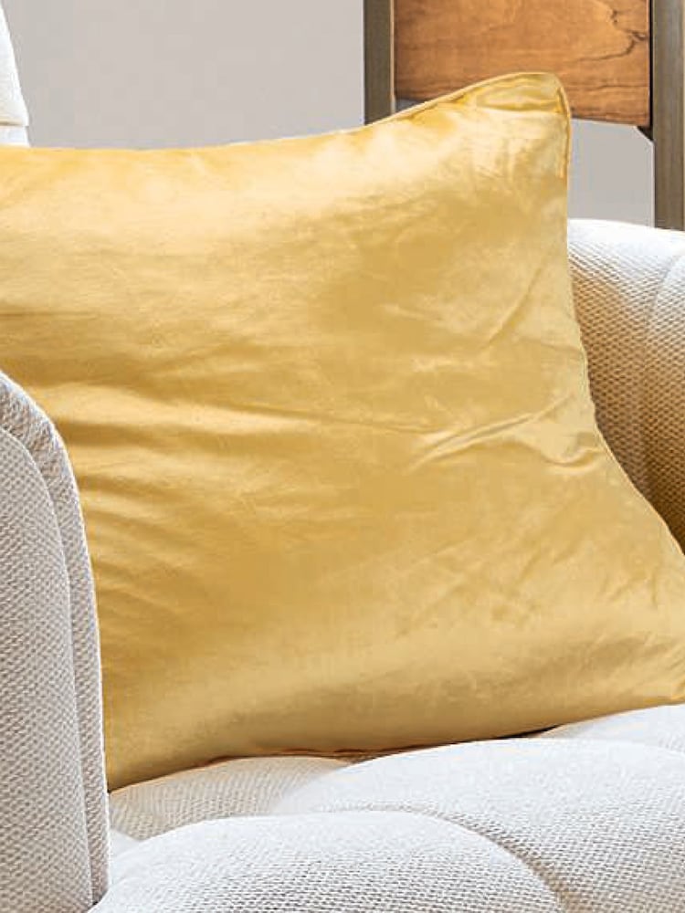 Laura Ashley CamomileYellow Square Nigella Cushion - Image 1 of 3 Laura Ashley CamomileYellow Square Nigella Cushion - Image 1 of 3