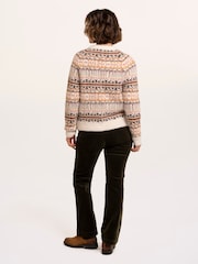 Brakeburn Black Gertrud Intarsia Knitted Cardigan - Image 2 of 6