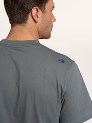 Green Hammersmith Outdoors - Brakeburn Printed Cotton T-Shirt - Bild 6 av 6