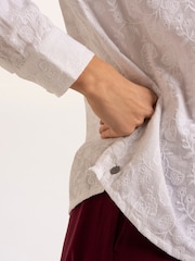 Brakeburn White Flora Blouse - Image 6 of 6