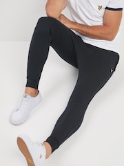 Lyle & Scott Black Cotton Joggers - Image 4 of 6