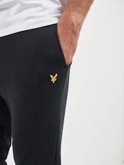Lyle & Scott Black Cotton Joggers - Image 5 of 6