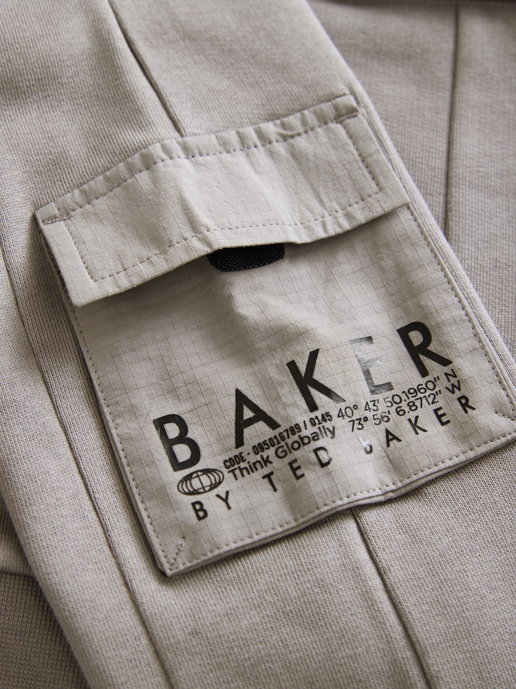 Baker by Ted Baker Grey 100% Cotton Sweatshirt And Joggers Set - Image 13 of 13