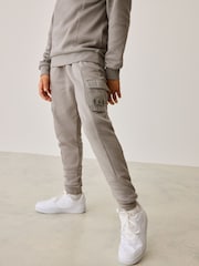 Baker by Ted Baker Grey 100% Cotton Sweatshirt And Joggers Set - Image 3 of 13