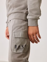 Baker by Ted Baker Grey 100% Cotton Sweatshirt And Joggers Set - Image 8 of 13