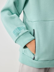 Baker by Ted Baker Green/Grey Sweatshirt and Cargo Joggers Set - Image 10 of 10