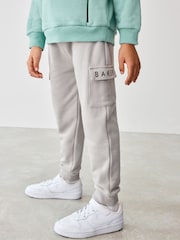 Baker by Ted Baker Green/Grey Sweatshirt and Cargo Joggers Set - Image 9 of 10
