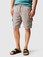 Rodd & Gunn Natural Palmers Island Cargo Shorts - Image 1 of 5