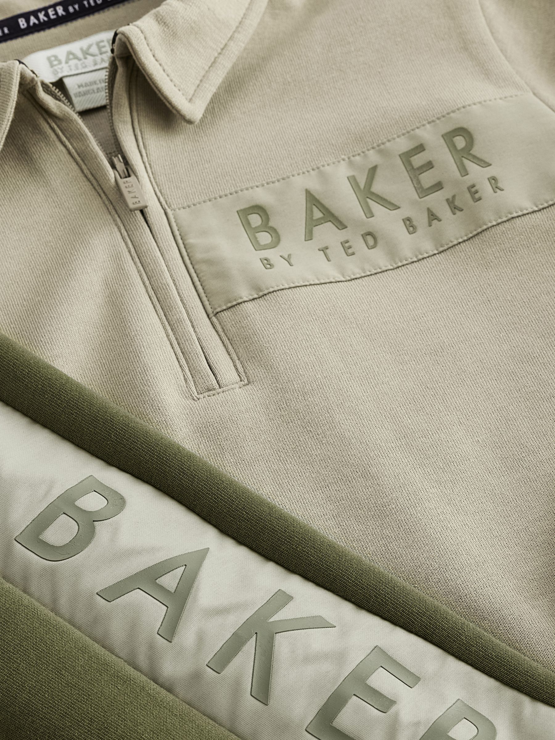 Buy Baker by Ted Baker Khaki Green Polo Shirt and Joggers