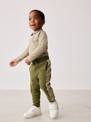 Baker by Ted Baker Khaki Green Polo Shirt and Joggers Set - Image 2 of 13