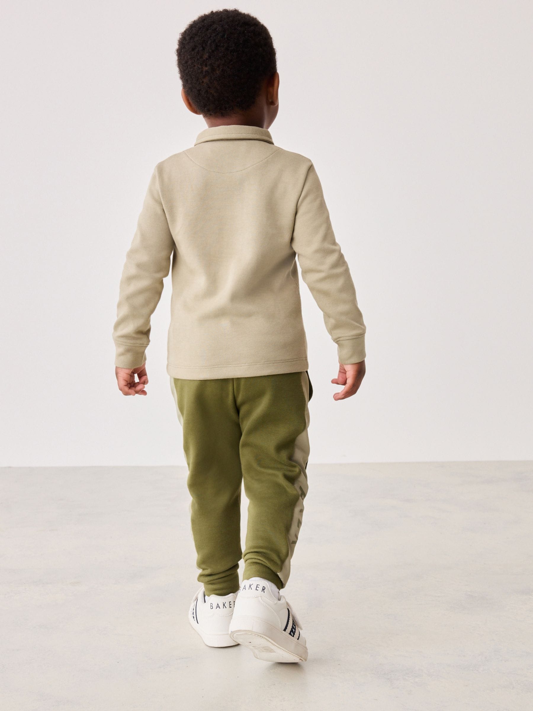 少し豊富な贈り物 Baker Buy by Joggers and Shirt Polo Green Khaki Baker Ted ジャケット・アウター