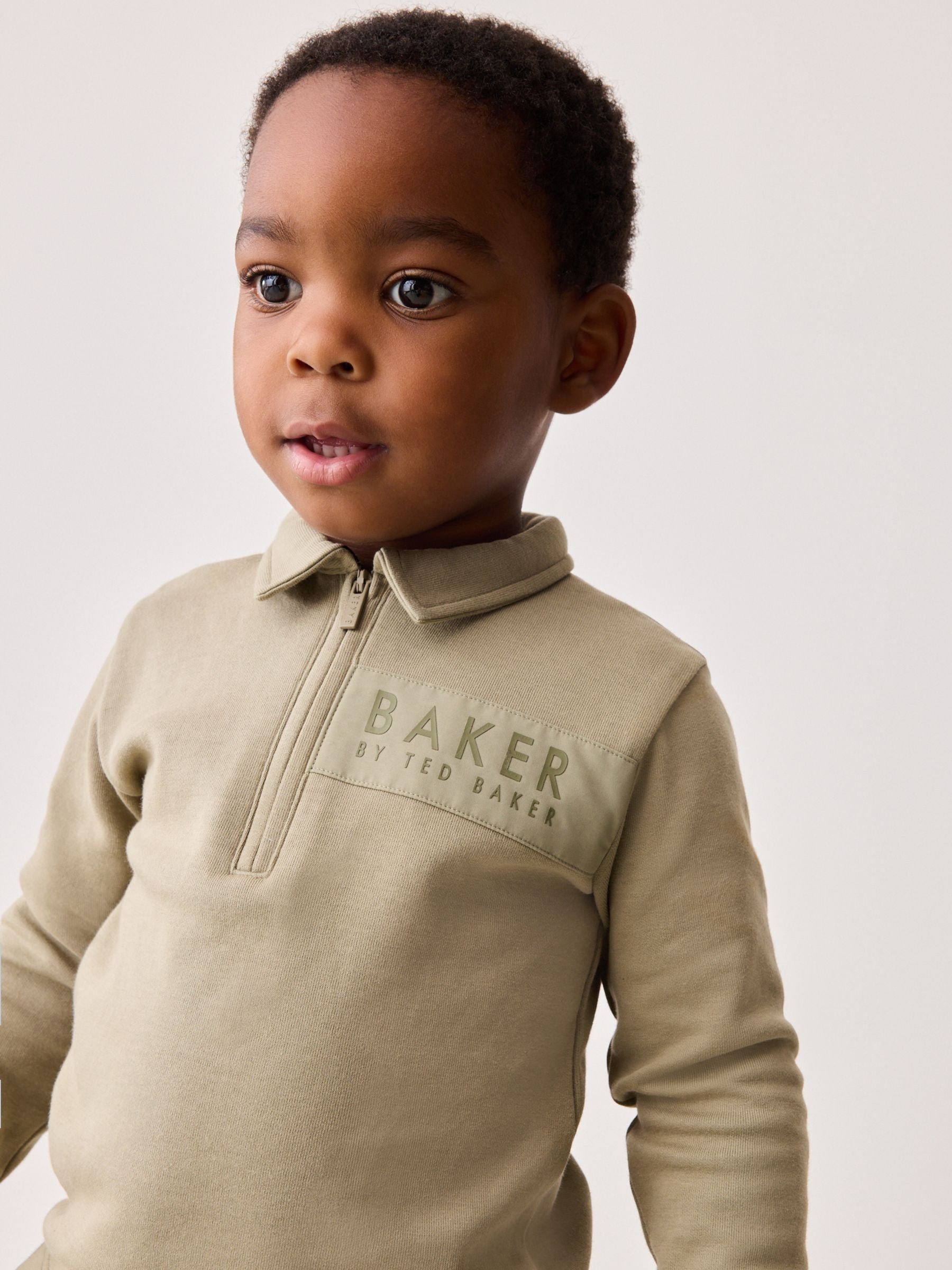 Buy Baker by Ted Baker Khaki Green Polo Shirt and Joggers