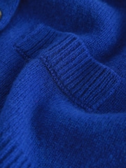 Cobalt Blue N.Premium Merino Wool Cardigan - Image 2 of 3