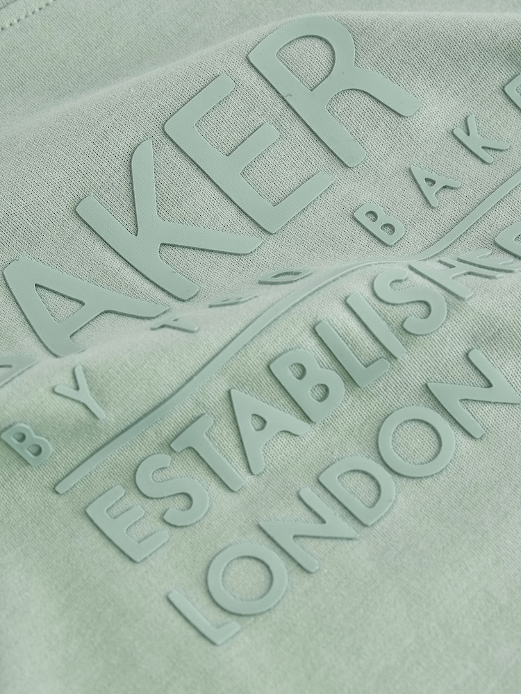 Baker by Ted Baker 100% Cotton Heavyweight Long Sleeve T-Shirt - Image 3 of 3