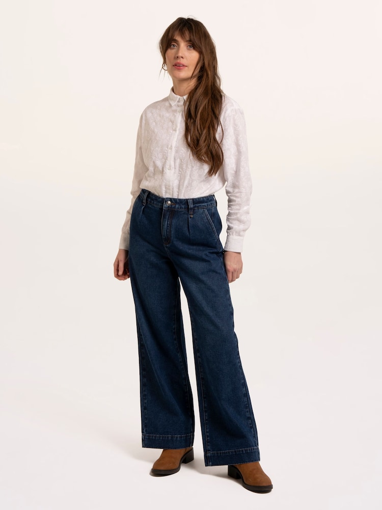 Brakeburn Blue Wilder Trousers - Image 1 of 6