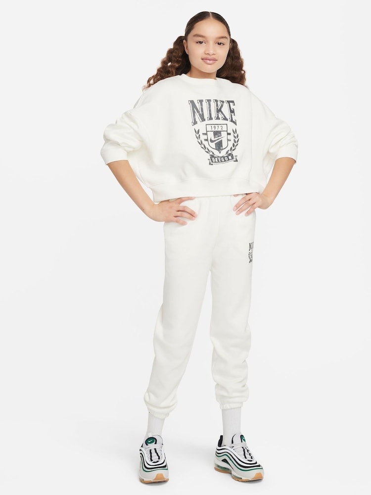 Nike White Trend Crew Neck T-Shirt - Image 4 of 4 Nike White Trend Crew Neck T-Shirt - Image 4 of 4