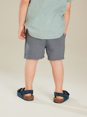 Blue Soft Textured Shorts (3mths-7yrs) - Image 4 of 7